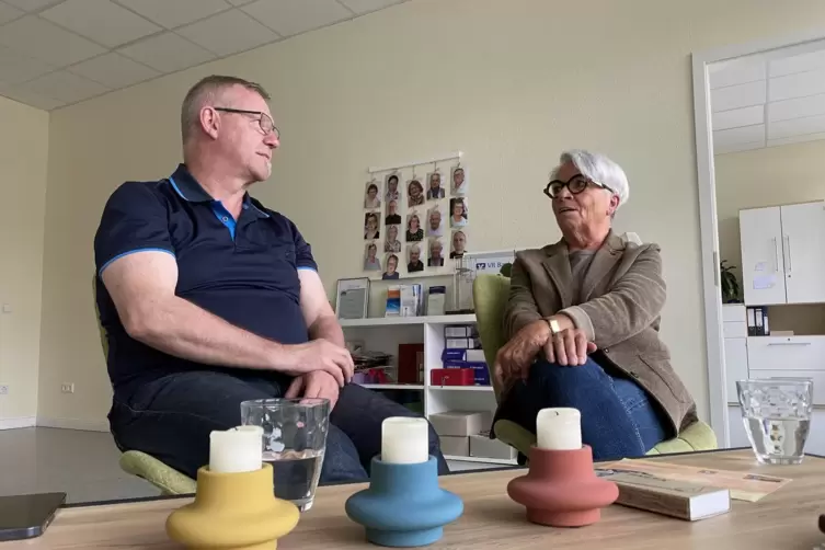 Michael Ansorge und Christine Baumann. 