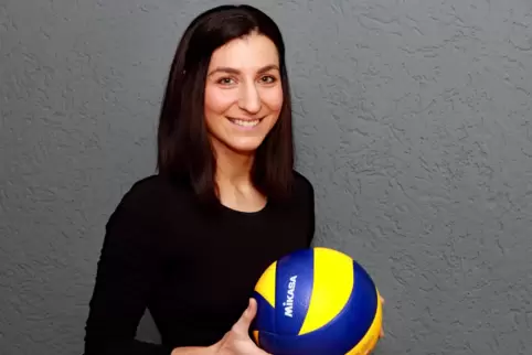 Volleyballerin aus Leidenschaft: Sara Biegel, geborene Gütter, aus Waldfischbach-Burgalben. 