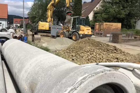 Straßenausbau, Kanalsanierung, neue Wasserleitung: Für die Arbeiten in der Wiesenstraße sind 1,1 Millionen Euro veranschlagt. 
