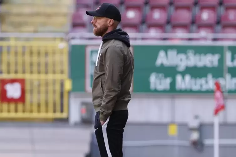 Ein letztes Mal: Benny Früh steht vor seinem Abschiedsspiel als Trainer der U21 des FCK. 