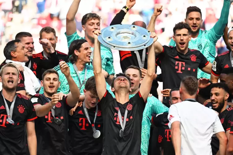 Am Ende jubeln die Bayern &ndash; zum elften Mal in Folge werden sie deutscher Meister. 