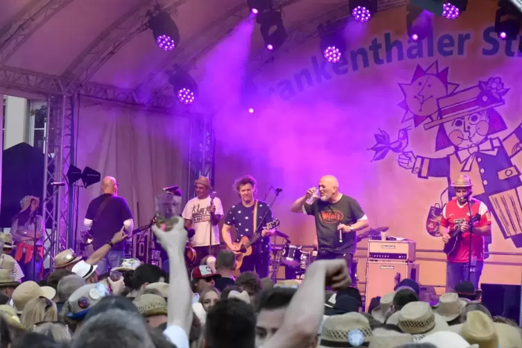 Egal wo sie auftreten: Die Anonyme Giddarischde rocken jedes Fest. 