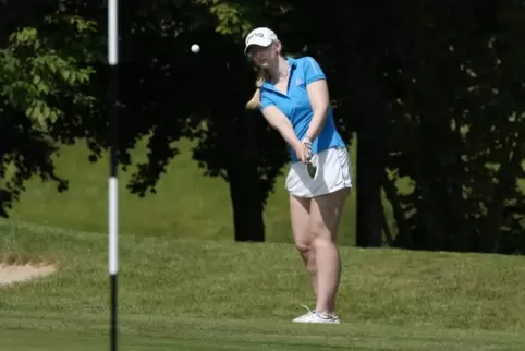 Marie Baertz überzeugte bei den Damen des Ersten Golfclub Westpfalz mit einem Even-Par-Ergebnis. 