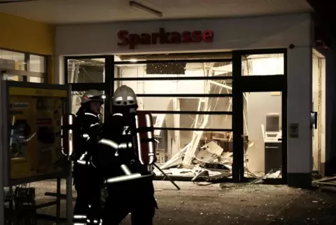 Am Mittwoch wurde der Geldautomat in Bubenhausen gesprengt. 