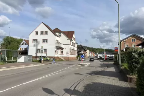 Blick in die Lauterstraße: Maßnahmen zur Temporeduzierung hatte sich Hermann Hartmann gewünscht. 
