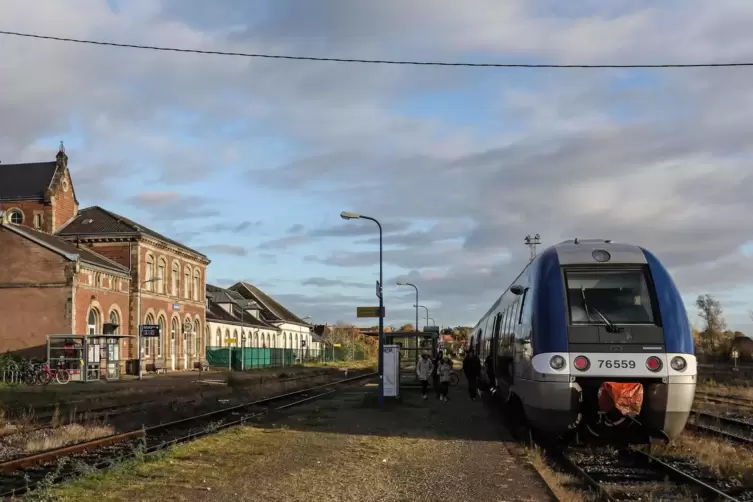 Der Bahnhof Lauterbourg.