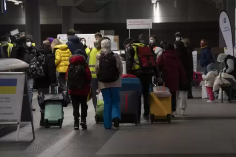Eine große Rolle bei der Zuwanderung spielen Schutzsuchende aus der Ukraine.
