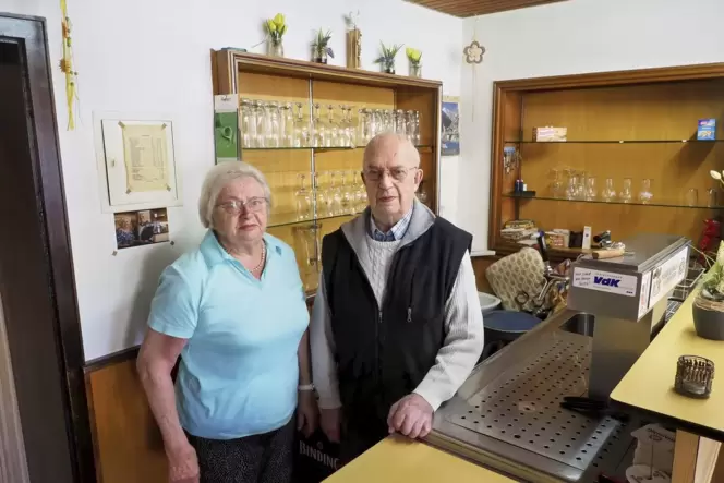 Rita und Gerd Henn führten das Gasthaus Henn in Eßweiler seit dem Jahr 1972.