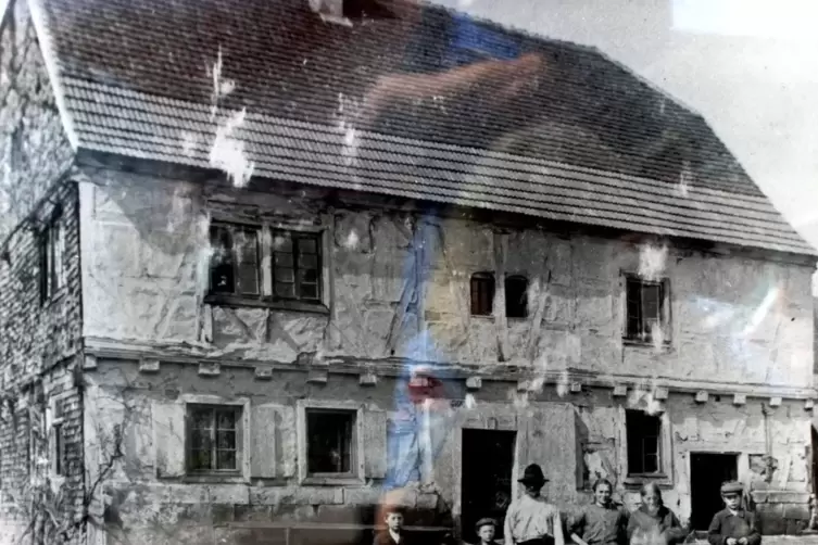 Der Germann-Hof vermutlich um das Jahr 1900. 