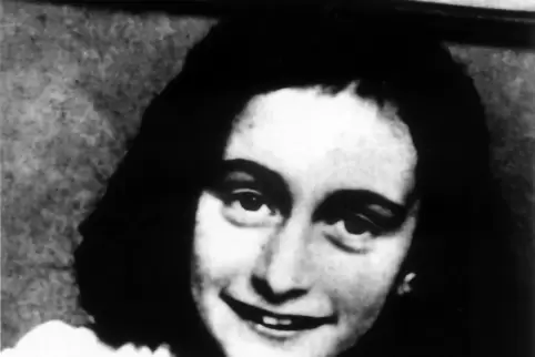 Das jüdische Mädchen Anne Frank.