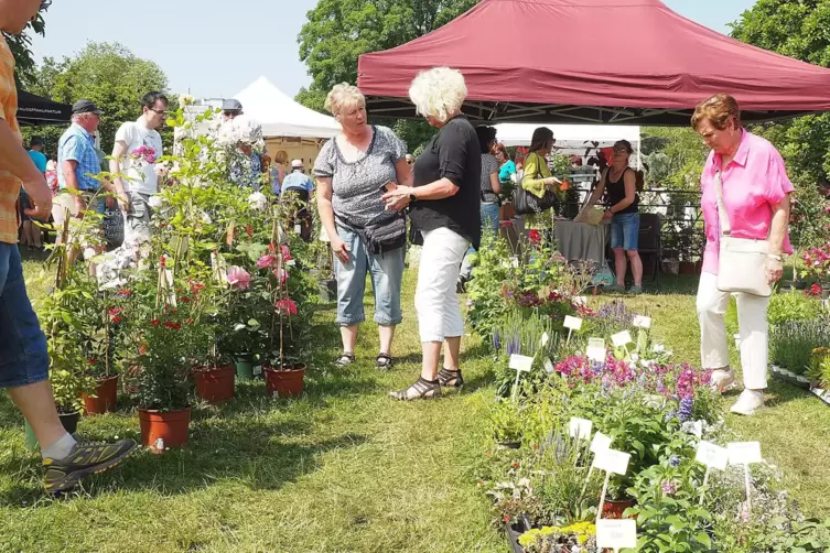 70 Aussteller boten Dinge rund um den Garten an.
