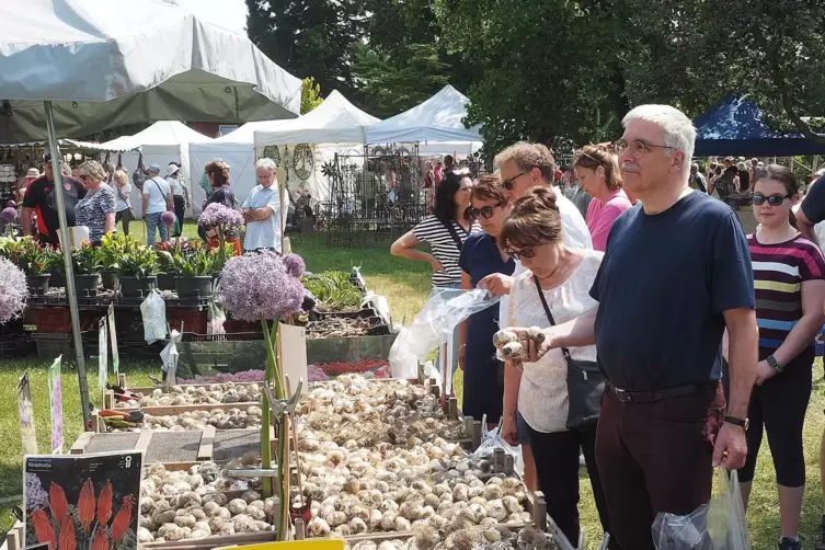 70 Aussteller boten Dinge rund um den Garten an.