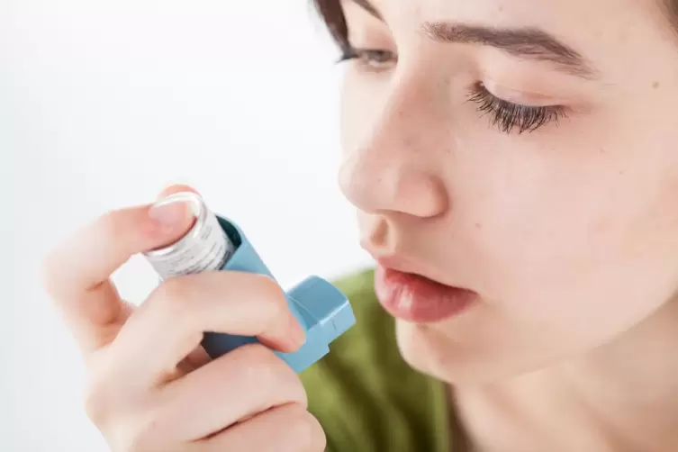 Asthmapatienten haben ein erhöhtes Risiko.