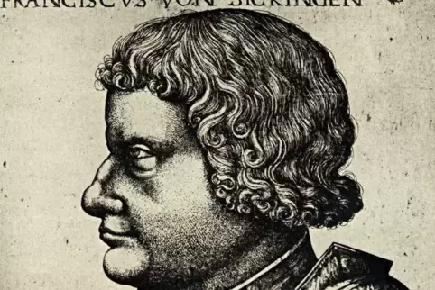 Auch Franz von Sickingen war frisurentechnisch nicht über alle Zweifel erhaben. 