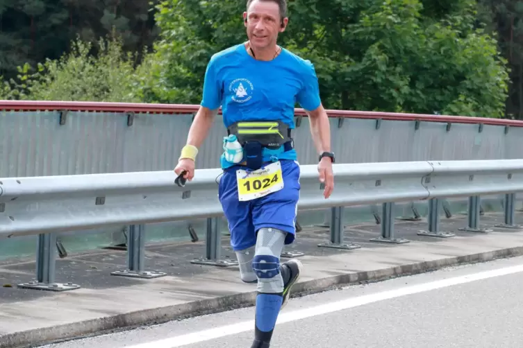 Hat schon Ultramarathon-Erfahrung: Jens Schuster, der Kunststofftechnik-Professor aus Eppenbrunn.
