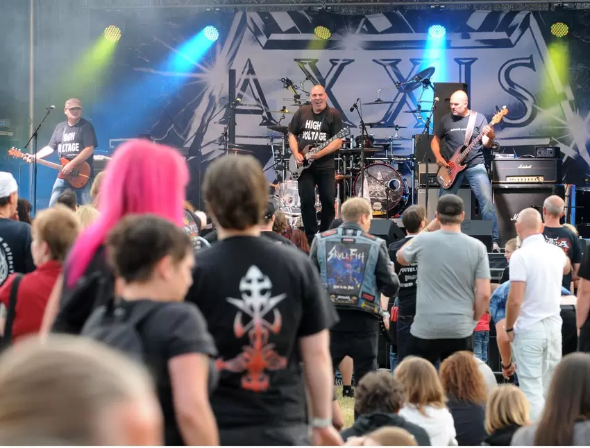 High Voltage bei Rock im Wingert vor neun Jahren.