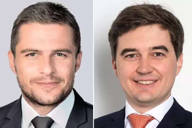 Die neuen DFL-Chefs: Marc Lenz (links) und Steffen Merkel.