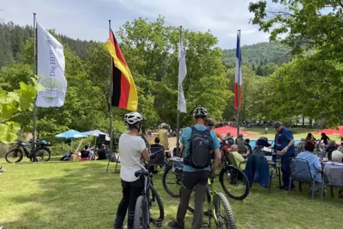 Die Veranstalter sehen den deutsch-französischen Radlertag als Erfolg.