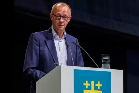 Eine Zusammenarbeit mit der in Teilen vom Verfassungsschutz beobachteten AfD schloss Merz kategorisch aus.