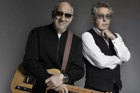 Spielen jetzt mit Orchester: The Who-Sänger Roger Daltrey (rechts) und Gitarrist Pete Townshend.