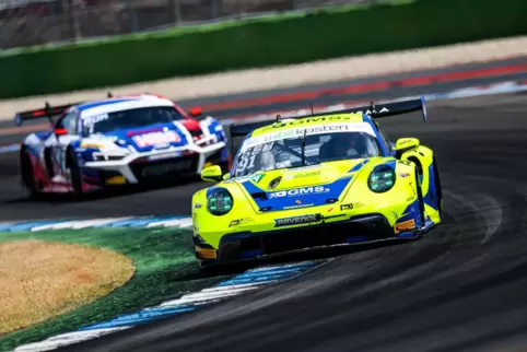 Sieger: Der Porsche mit dem Duo Sven Müller/Finn Gehrsitz