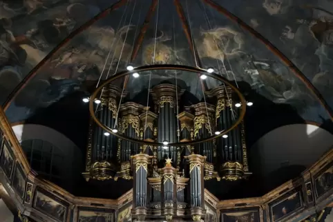 Soll seit Langem restauriert werden: Schauseite der Orgel in der Dreifaltigkeitskirche.