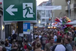 Im Notfall greift ein umfangreiches Sicherheitskonzept beim Altstadtfest. Im Notfall greift ein umfangreiches Sicherheitskonzept beim Altstadtfest.