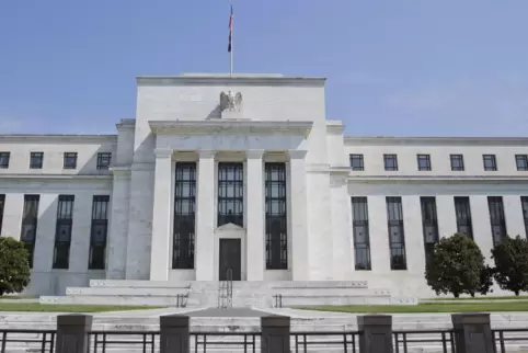Der Hauptsitz der US-Notenbank Federal Reserve in Washington. 