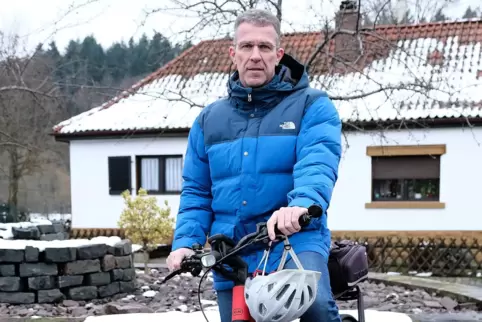 Der Radfahrbeauftragte Klaus Fuhrmann
