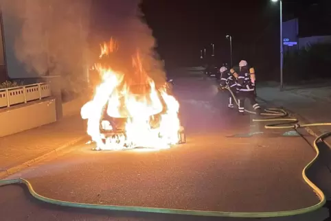 Die Situation wurde für die Feuerwehr kurz brenzlig.