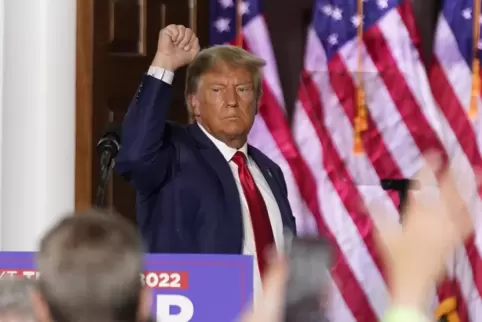 Donald Trump pocht darauf, „nicht schuldig“ zu sein.