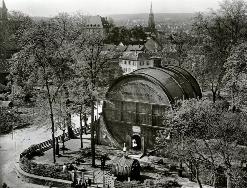 Bad Dürkheim Riesenfass 1950er-Jahre