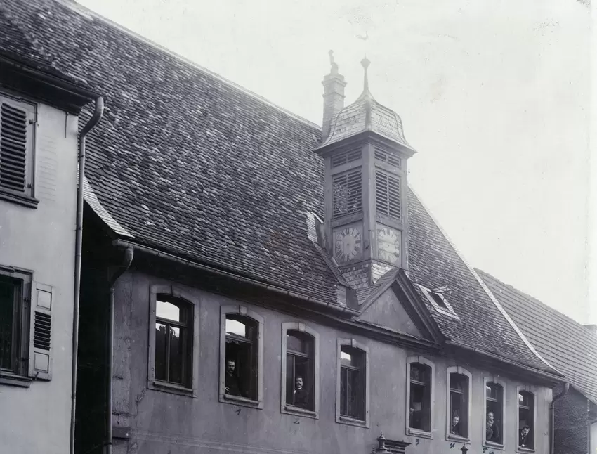 Die Vorstadt in Grünstadt 1930 (von Thomas Büchler).