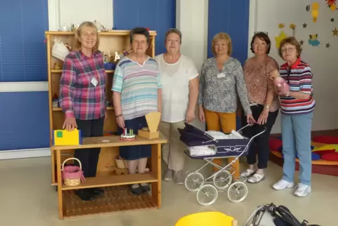 Wichtige Stützen im Klinik-Alltag (von links): Christa Kiene, Christa Klug, Renate Schmitt, Anna Mieczkowski, Gabi Claudino und 