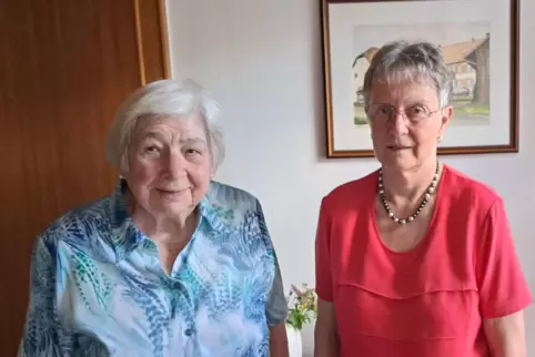 Hedwig Zimmer (links) und Anni-Luise Presser standen bereits beide an der Spitze des Landfrauen-Kreisverbands. 