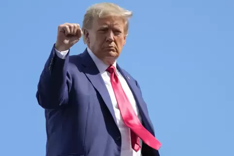 Hat sich in Widersprüche verstrickt: Donald Trump. 