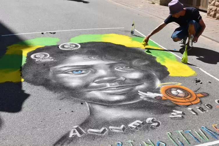 So wie Martino Pitture aus Italien 2022 werden auch in diesem Jahr wieder die meisten der &uuml;ber 40 professionellen Street-Art-K&uuml;n
