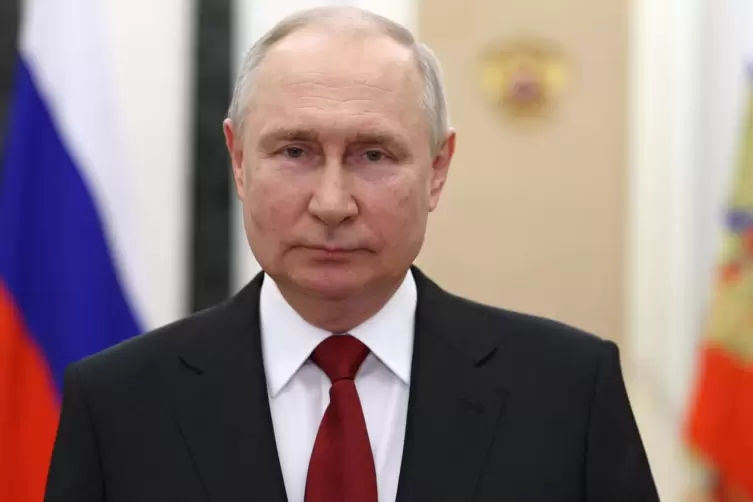 Hat sich am Samstagmorgen an die Nation gewandt: Kremlchef Wladimir Putin. 