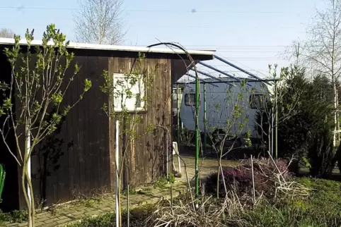 Wer darf etwas im Gartenhaus aufbewahren? Über dieser Frage kam es zum Familienstreit. Das Foto zeigt ein anderes Gartenhaus. 