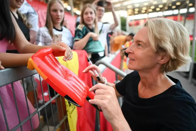 Bundestrainerin Martina Voss-Tecklenburg.