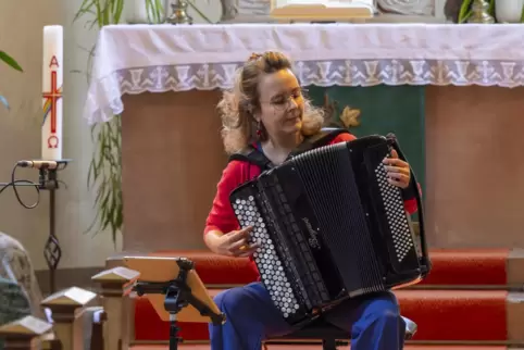 Kirchheimer Konzertwinter: Akkordeonkonzert mit Viviane Chassot.