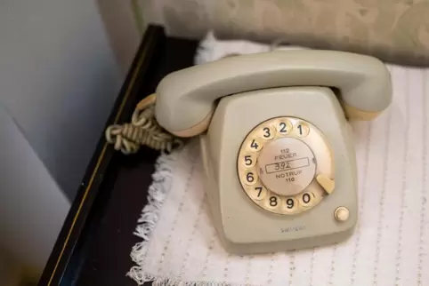 Mit dem abgebildeten Gerät (für die jüngeren Leute: Festnetztelefon) ist die VG Offenbach derzeit nicht zu erreichen. 