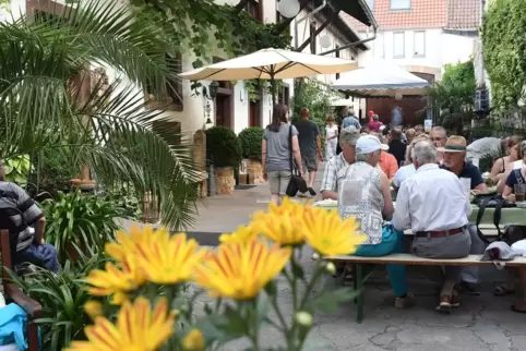 In Gönnheim wird am Wochenende wieder bunt gefeiert. 