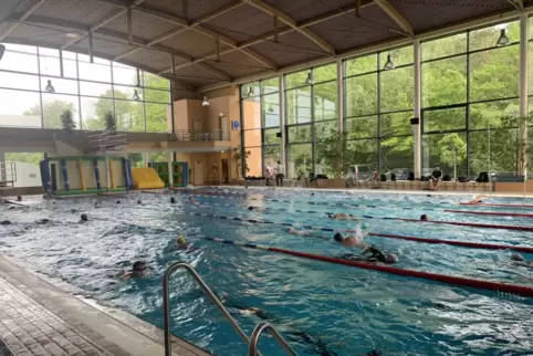 Das erste Spendenschwimmen des KSK fand 2022 im Monte Mare statt.