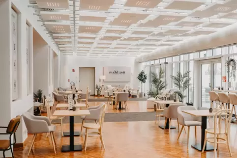 Gehört zur BASF-Gastronomie: Das neueröffnete Pop-up-Restaurant im Feierabendhaus.