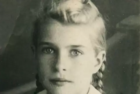 Heidi Schmid im Jahr ihrer großen Reise, 1948. 