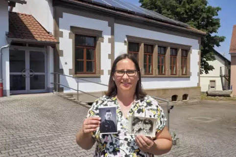 Sonja Lutz ist froh, ein Puzzleteil ihrer Familiengeschichte in Einöllen gefunden zu haben. 