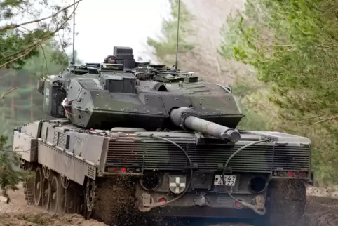 Leopard-2-Kampfpanzer für die Ukraine.