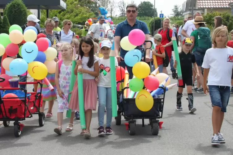 Mit von der Partie: F&ouml;rderverein der Grundschule. 
