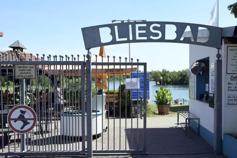 Gilt offiziell als Badestelle: das Bliesbad.
